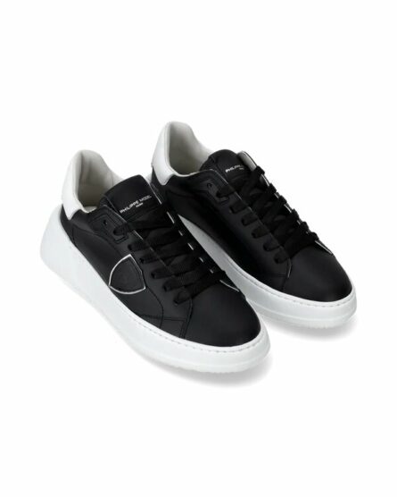 sneaker temple donna bianco e nero philippe model ai 24.25. art. bjld v005