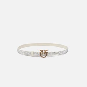 cintura pinko a.i.24.25.love berry h2 micro fibbra +strass. art. 100143