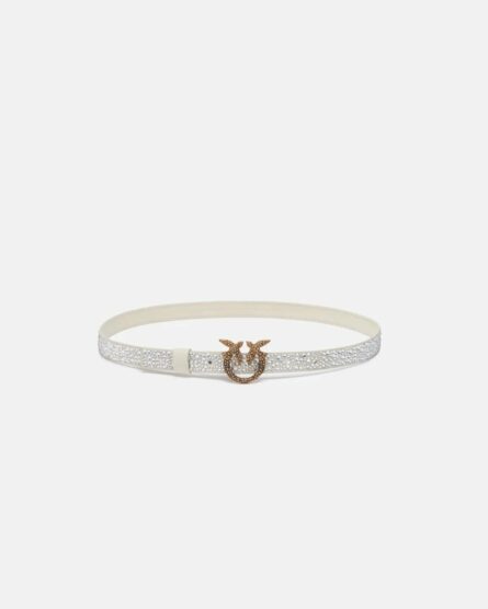 cintura pinko a.i.24.25.love berry h2 micro fibbra +strass. art. 100143