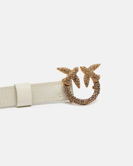 cintura pinko a.i.24.25.love berry h2 micro fibbra +strass. art. 100143