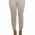 Pantaloni a sigaretta sofocle marella ai 24.25.