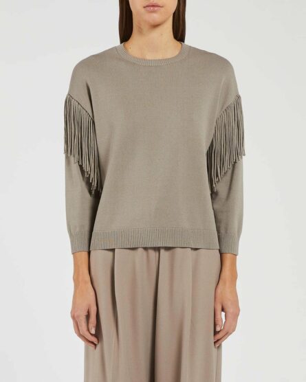 maglia con frange sbarra marella ai 24.25.