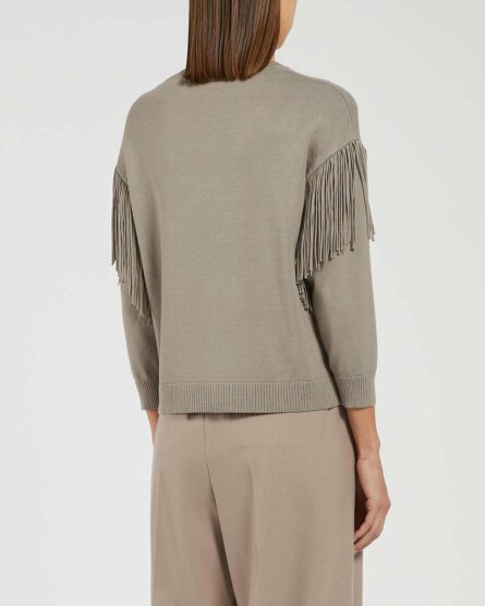 maglia con frange sbarra marella ai 24.25.