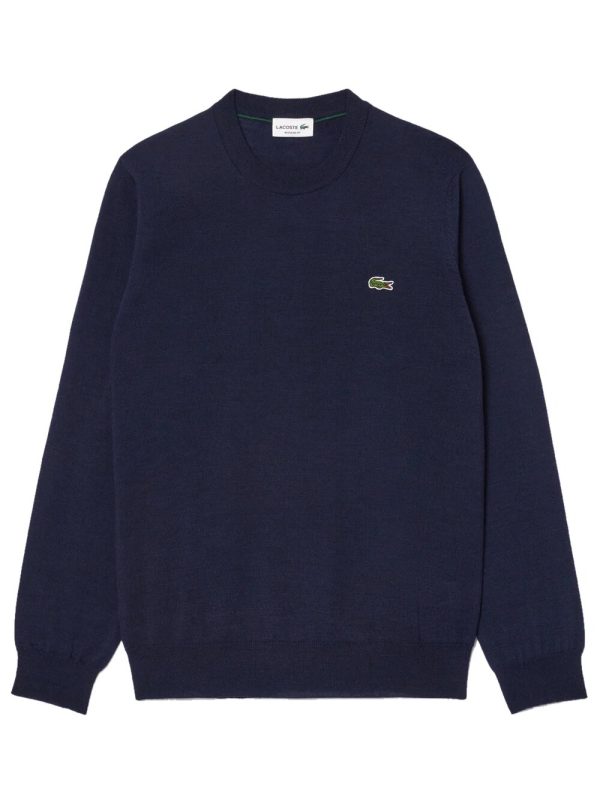 pullover regular fit misto lana ah3225 lacoste ai 24.25.