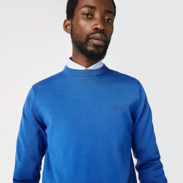 pullover regular fit 100% lana lacoste ai 24.25.