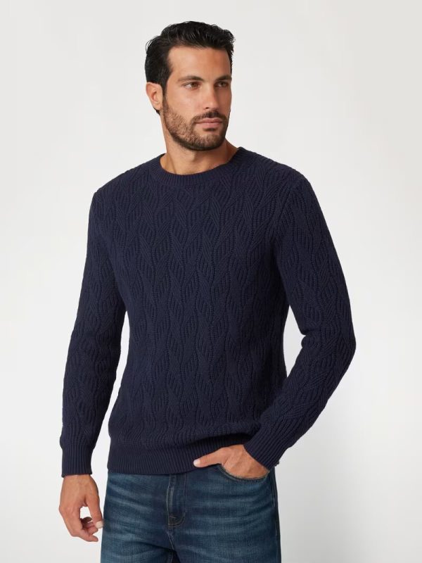girocollo vavorato guess jeans ai 24.25.