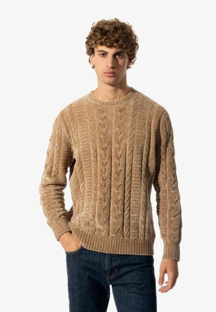 girocollo a trecce in ciniglia guess jeans ai 24.25.