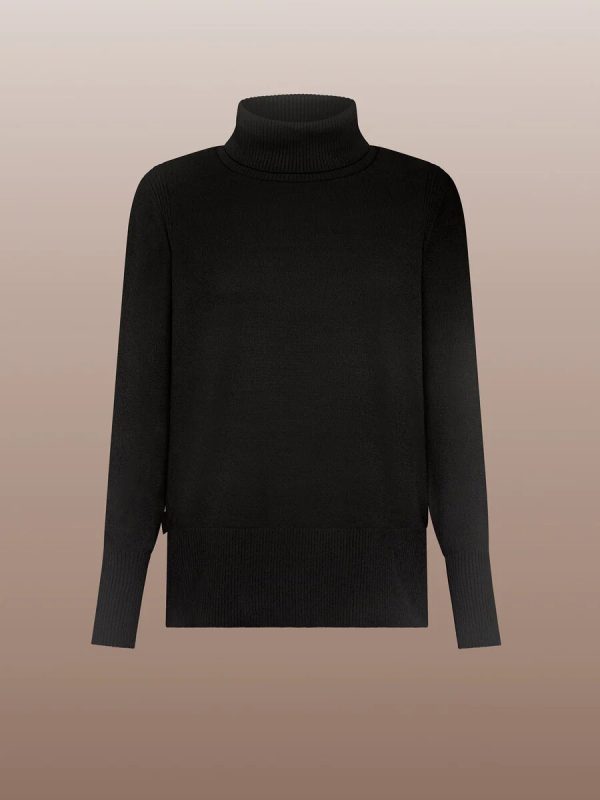 maglia rrd ai 24.25. velvet vent turtleneck woman . art. w24631