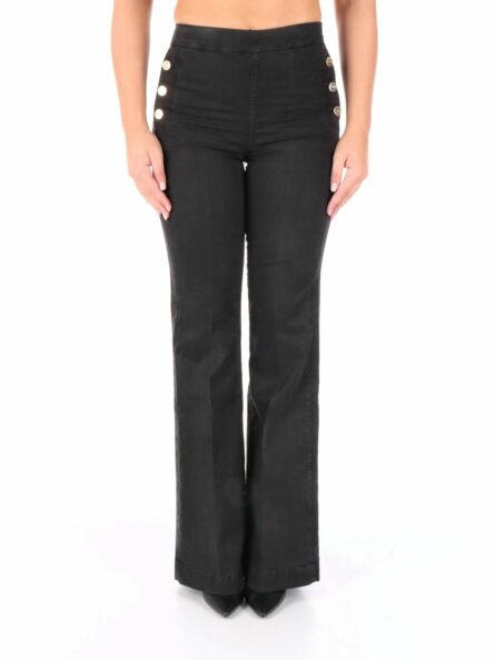 pantalone con dettaglio bottoni saphira kocca ai 24.25.