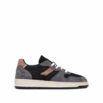 sneaker d.a.t.e. ai 24.25 mod. court 2.0 powder black art. m411-c2-pw-bk