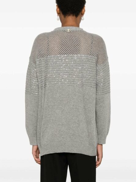 maxi maglia twin set ai 24.25. art. 242tp3270