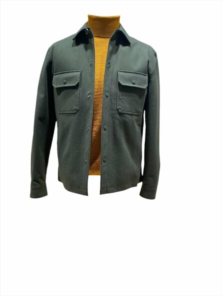overshirt in misto lana 3732g2446c manuel ritz ai 24.25.