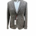 giacca pied de poule slim 3732g2728 manuel ritz ai 24.25.