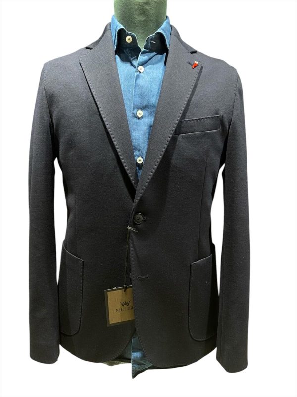 giacca slim in punto milano art.christos mulish ai.24.25.