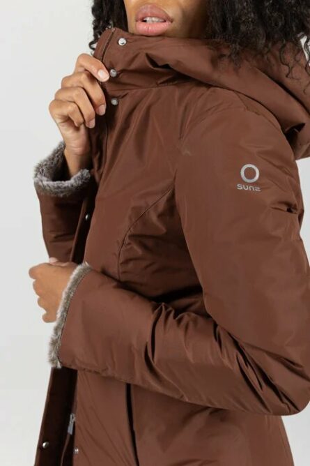 giubbotto donna suns ai 24.25.mod. marmolada fur art. gbs53020d