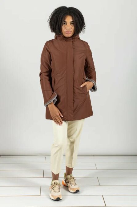 giubbotto donna suns ai 24.25.mod. marmolada fur art. gbs53020d