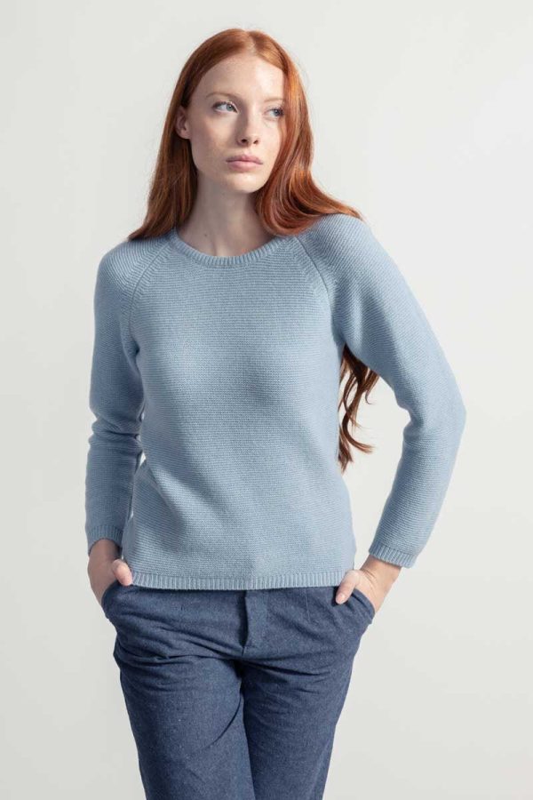 Maglia donna cashmere rigenerato rifò art. giulietta ai 24.25.