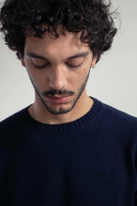Maglia uomo cashmere rigenerato art. romeo rifò ai 24.25.