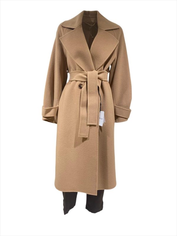 cappotto con cintura arley marella ai 24.25.
