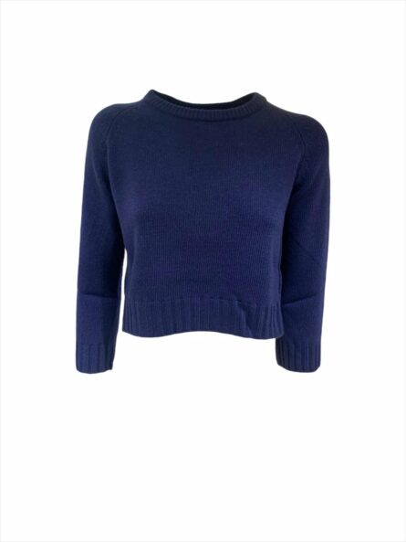 Maglia cropped in misto cashmere leida marella ai 24.25.