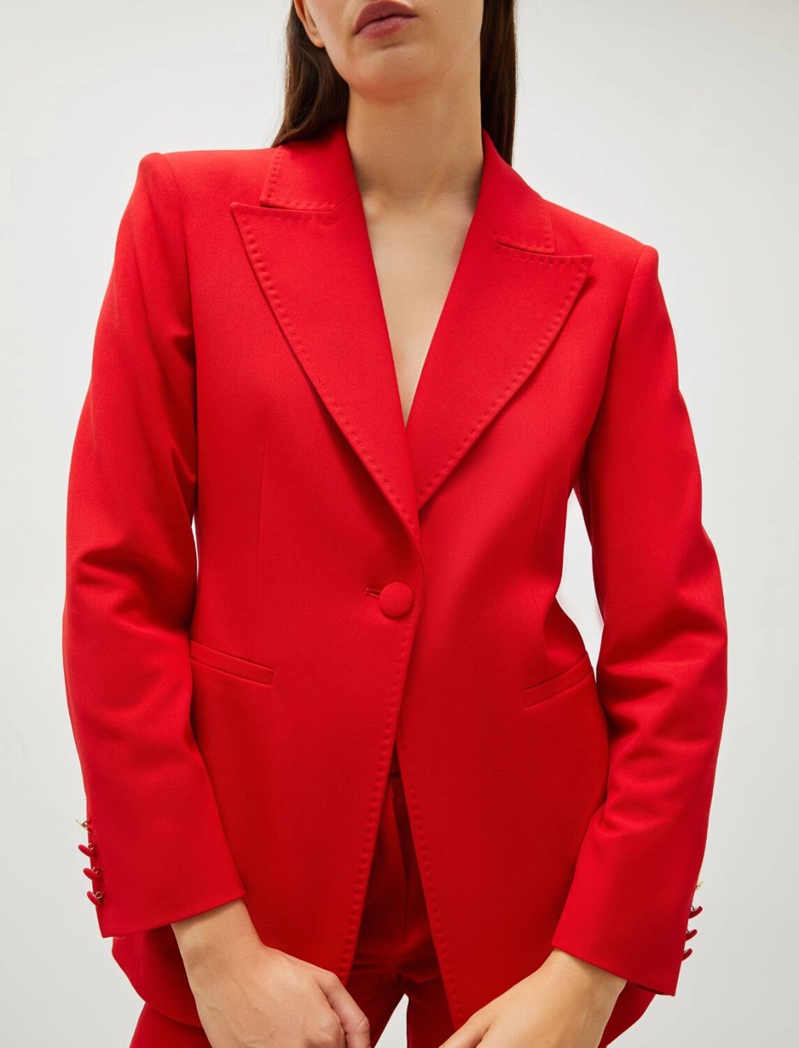 Blazer in tela stretch domizia marella pe 25