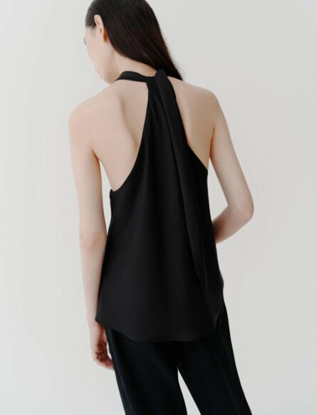 Top in satin riciclato bermuda marella pe 25