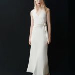 Abito lungo in satin riciclato titano marella pe 25