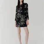 Abito foderato in satin riciclato cappa marella pe 25