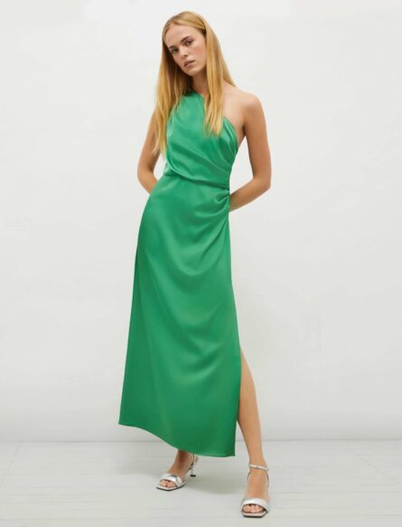 Abito monospalla in satin duse marella pe 25