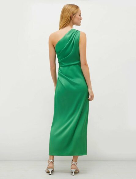 Abito monospalla in satin duse marella pe 25