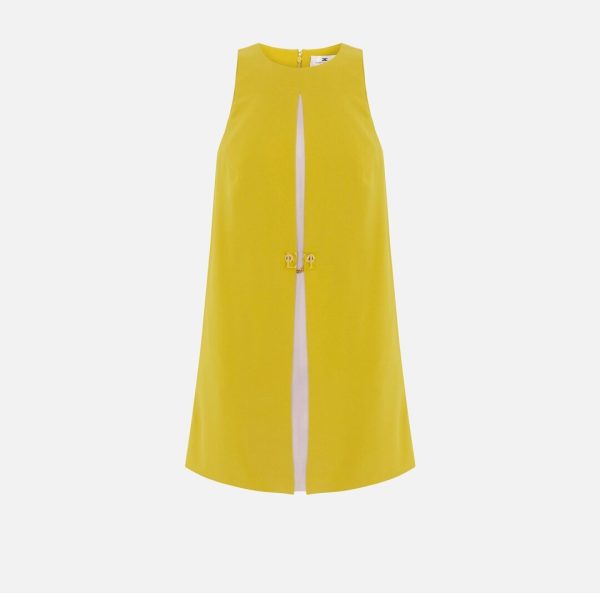 Abito in crêpe bicolore ab72851e2 Elisabetta Franchi pe25