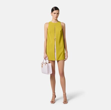 Abito in crêpe bicolore ab72851e2 Elisabetta Franchi pe25