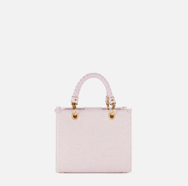 Tote piccola in jacquard con charms bs13a51e2 Elisabetta Franchi pe25