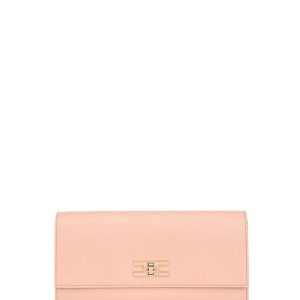 Baguette con tracolla e placca logo bs32a51e2 Elisabetta Franchi pe25