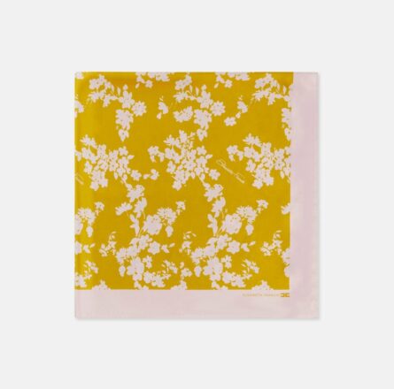 Foulard in twill di seta con stampa fo01f51e2 Elisabetta Franchi pe25