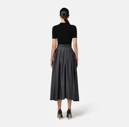 Polo a micro costine con taschino mk63b51e2 Elisabetta Franchi pe25