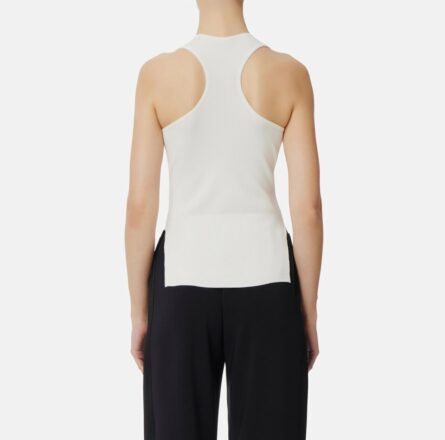 Canotta a micro costine con taschino tk41b51e2 Elisabetta Franchi pe25