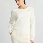 maglia con bottoni liu jo pe 25 art. ta5024