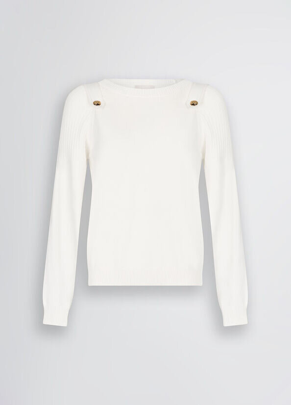 maglia con bottoni liu jo pe 25 art. ta5024