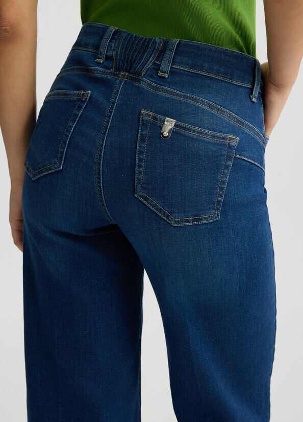 liu jo pe 25. cropped blu scuro art. ua5060