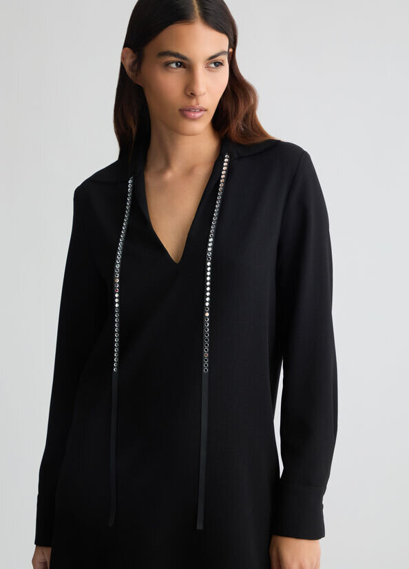 Abito con strass liu jo pe 25 art. wa5085