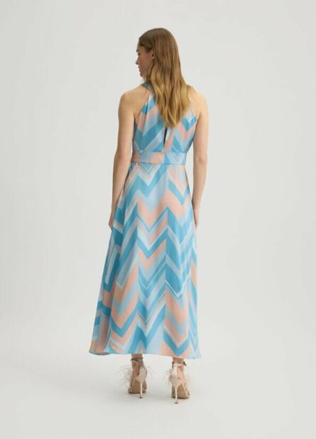 Abito in twill stampato liu jo pe 25 art. ca5390