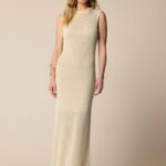 abito lungo con scollo lavorato ionni kocca pe 25