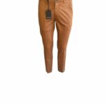 Pantalone slim microfantasia Tasca America In Raso Designers