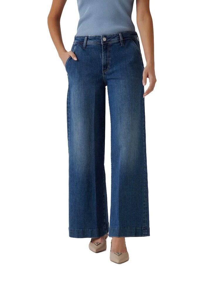 Zoya Wide Leg Crop Guess Jeans Donna W5RA1L PE25.