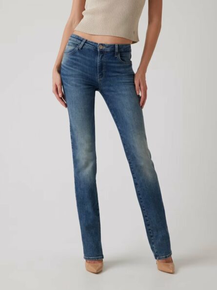 Sexy Straight Guess Jeans Donna W5RA15 PE25.