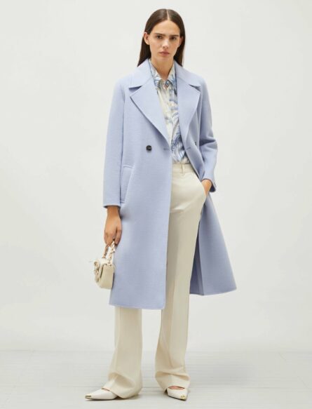 Pantalone flare in misto viscosa tonale marella pe 25