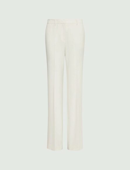 Pantalone flare in misto viscosa tonale marella pe 25