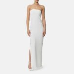 Abito Red Carpet in doppio crêpe leggero abr4652e2 Elisebetta Franchi pe25