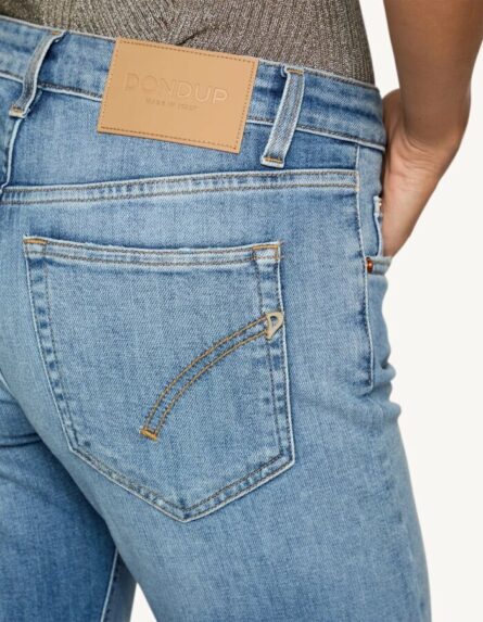 Jeans coco slim in denim stretch organico dondup pe25 art. dp801 dsk297d j09